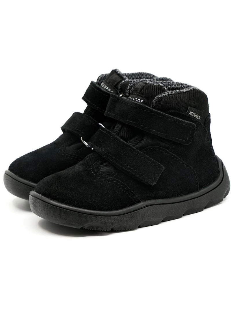 Wodoodporne Ocieplane Trzewiki MRUGAŁA Madi Barefoot Black 6223/6-90