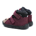 Wodoodporne Ocieplane Trzewiki MRUGAŁA Neko Barefoot Kitty Plum 6224/6 55 4