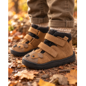 Wodoodporne Ocieplane Trzewiki MRUGAŁA Neko Barefoot Puppy Karmel 6224/6 38 2