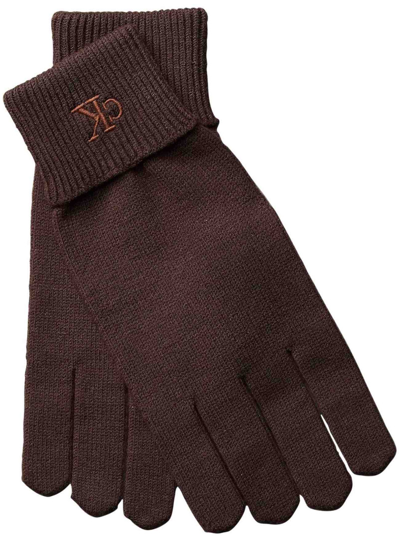 Rękawiczki Damskie CALVIN KLEIN Ck Fine Rib Gloves LV14F8021G BAL