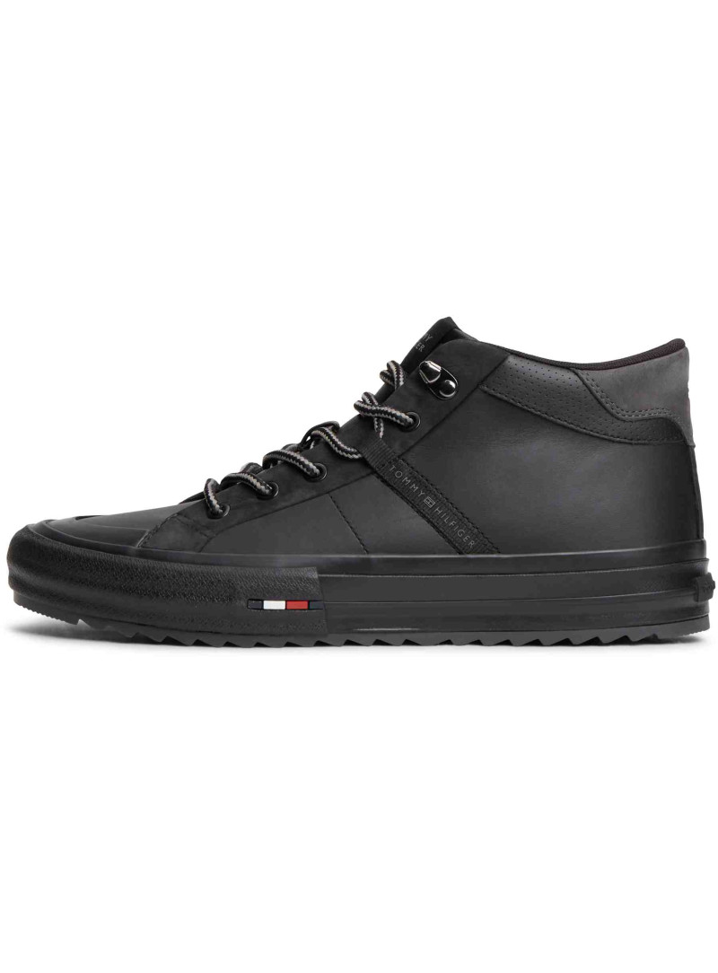 Sneakersy Męskie TOMMY HILFIGER Harlem Street Cleat Winter FM0FM05954 BDS
