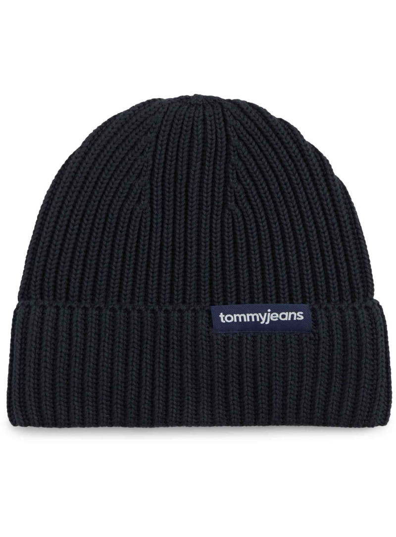 Czapka Męska TOMMY JEANS Tjm Linear Logo Beanie AM0AM14865 C1G