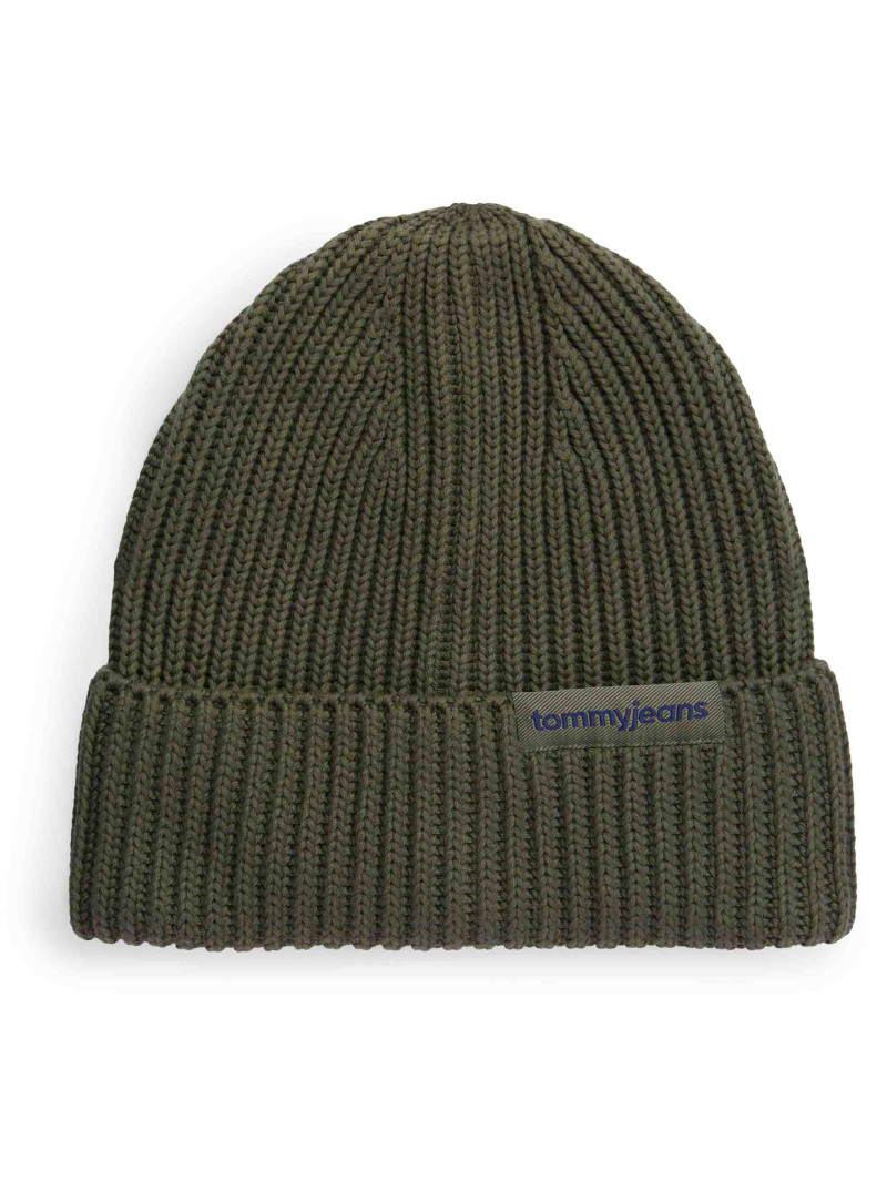 Czapka Męska TOMMY JEANS Tjm Linear Logo Beanie AM0AM14865 MRH