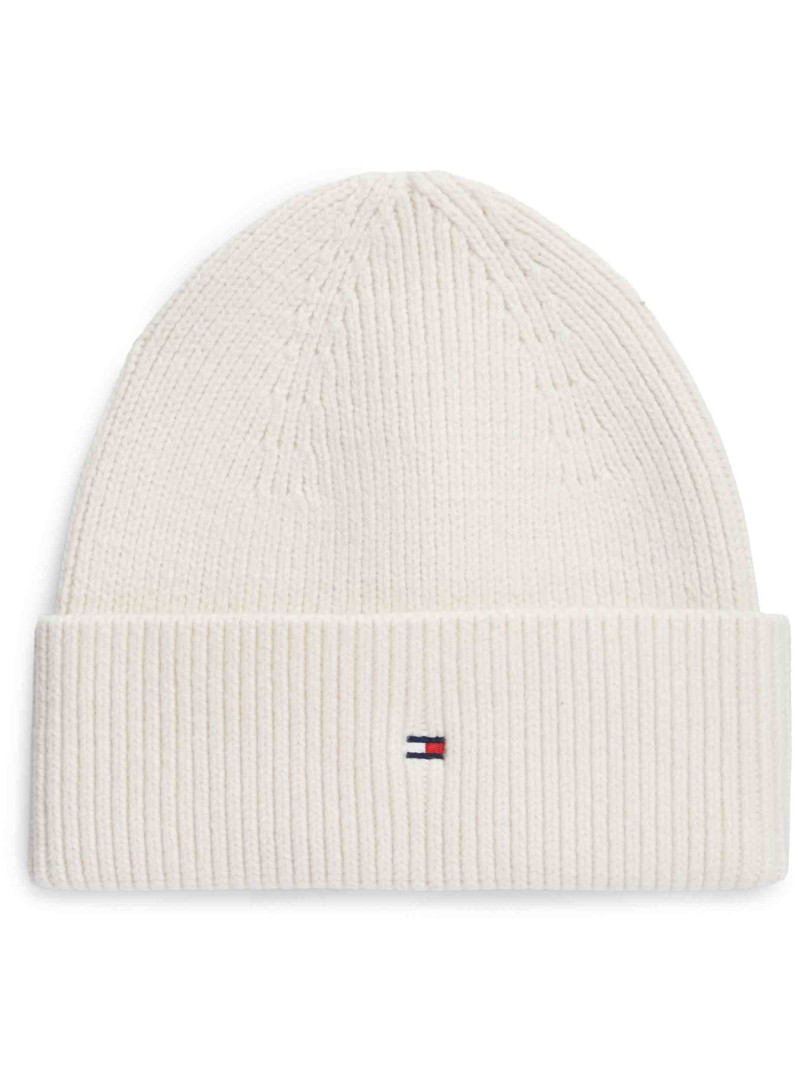 Czapka Damska TOMMY HILFIGER Th Flag Knit Beanie AW0AW19102 AEO