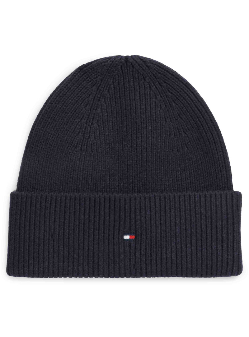 Czapka Damska TOMMY HILFIGER Th Flag Knit Beanie AW0AW19102 DW6