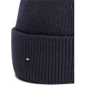 Czapka Damska TOMMY HILFIGER Th Flag Knit Beanie AW0AW19102 DW6 3