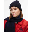 Czapka Damska TOMMY HILFIGER Th Flag Knit Beanie AW0AW19102 DW6 4