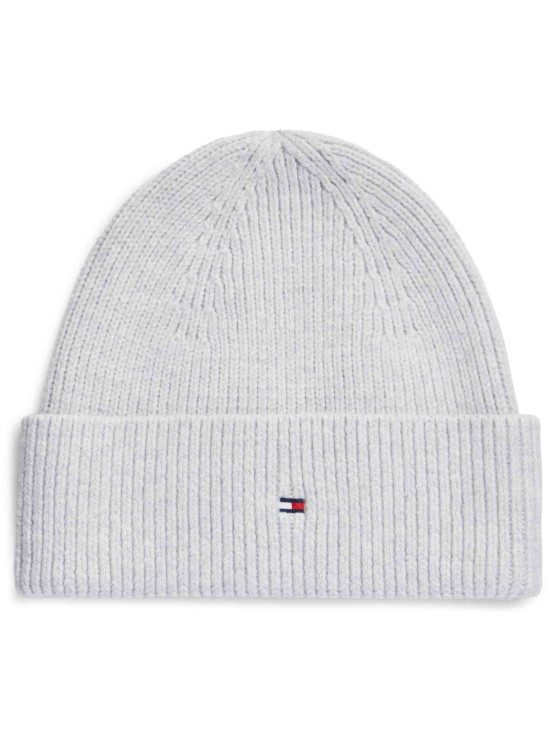 Czapka Damska TOMMY HILFIGER Th Flag Knit Beanie AW0AW19102 P9V