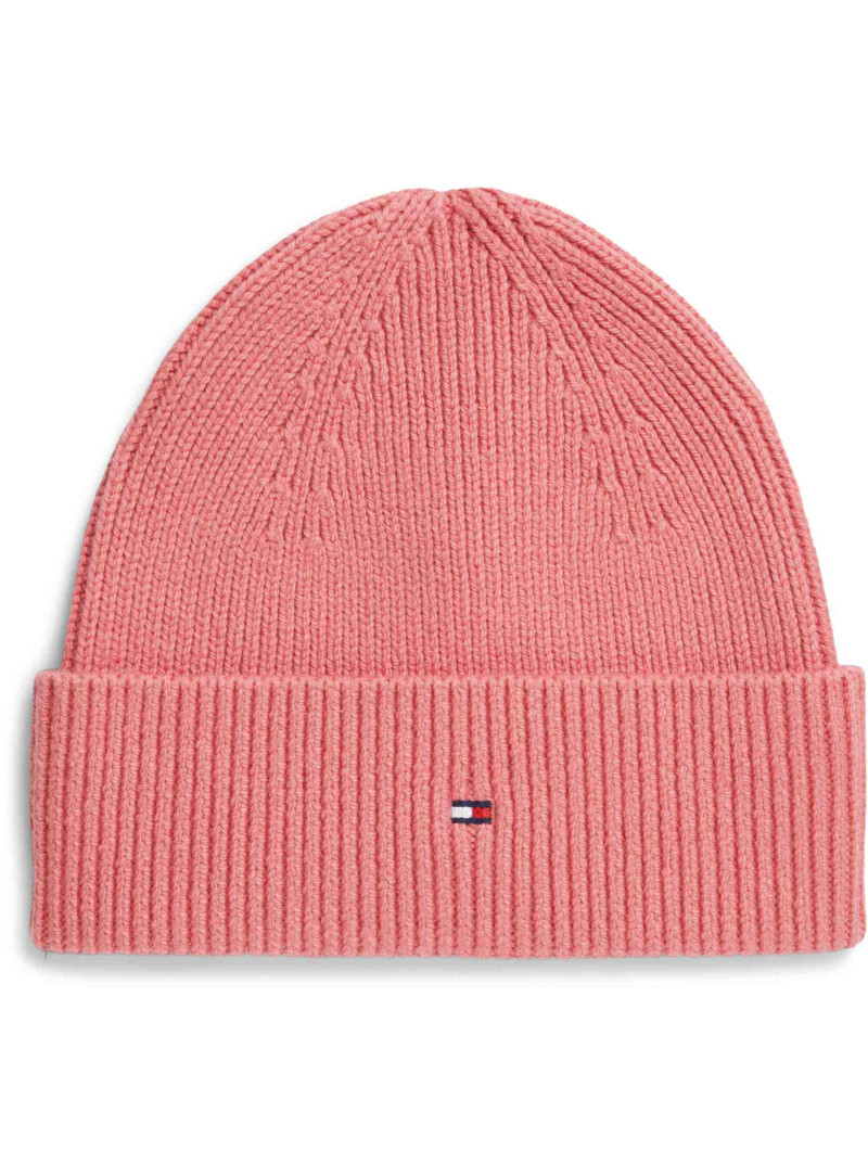 Czapka Damska TOMMY HILFIGER Th Flag Knit Beanie AW0AW19102 T1A