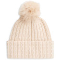 Czapka Damska TOMMY HILFIGER Th Script Cable Pom Beanie AW0AW19112 TRY 2