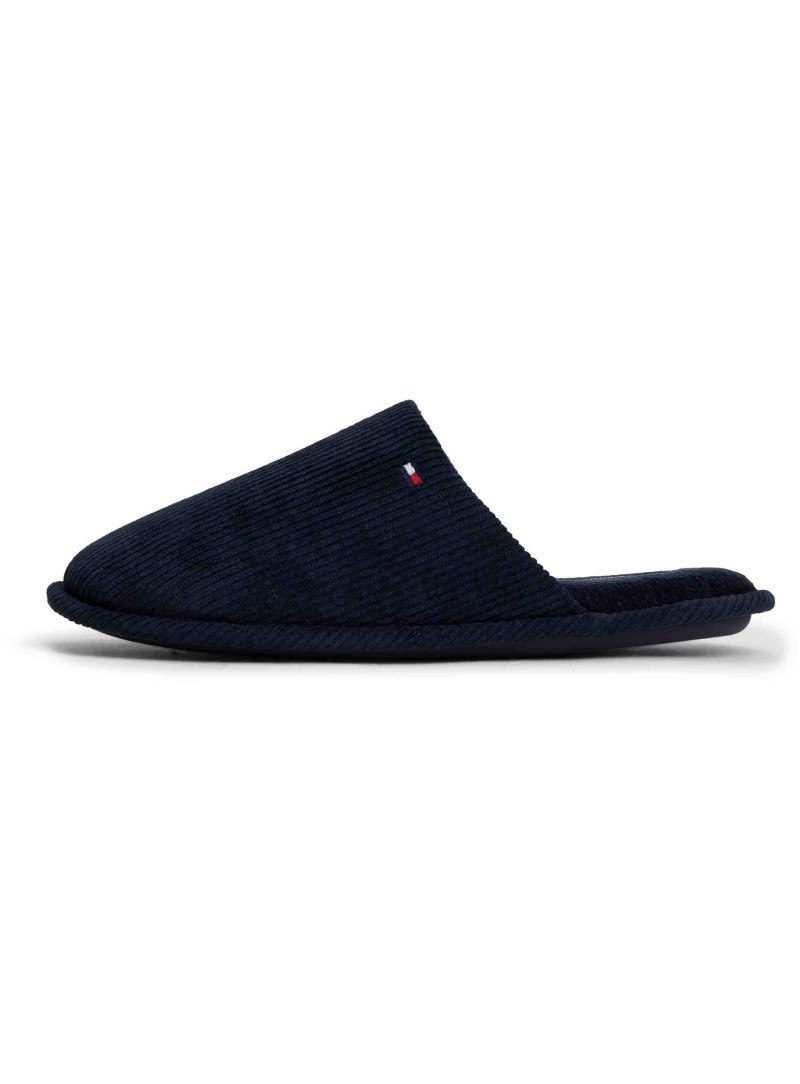 Kapcie Męskie TOMMY HILFIGER Corduroy House Shoes FM0FM06019 DW5