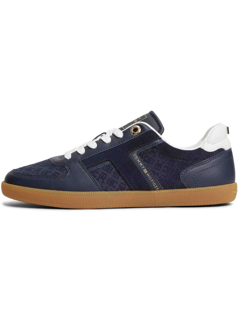 Sneakersy Damskie TOMMY HILFIGER Th Tribeca Sneaker Monogram FW0FW09691 DW6