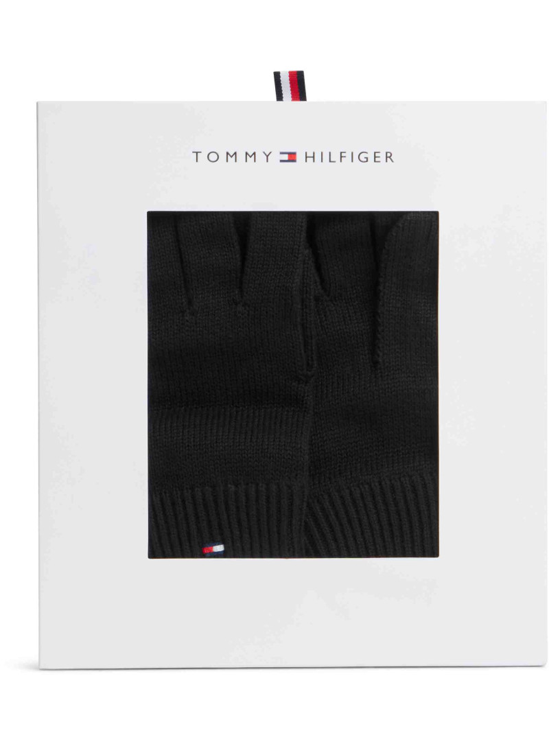 Zestaw prezentowy Męski TOMMY HILFIGER Th Flag Beanie And Gloves AM0AM14585 BDS