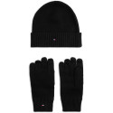Zestaw prezentowy Męski TOMMY HILFIGER Th Flag Beanie And Gloves AM0AM14585 BDS 3