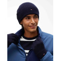 Zestaw prezentowy Męski TOMMY HILFIGER Th Flag Beanie And Gloves AM0AM14585 DW6 5