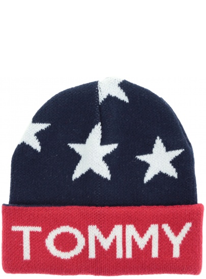 CZAPKA TOMMY HILFIGER TOMMY COLORBLOCK AU0AU00310 413