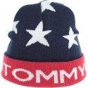 CZAPKA TOMMY HILFIGER TOMMY COLORBLOCK AU0AU00310 413