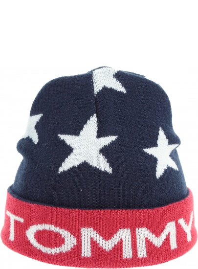 CZAPKA TOMMY HILFIGER TOMMY COLORBLOCK AU0AU00310 413