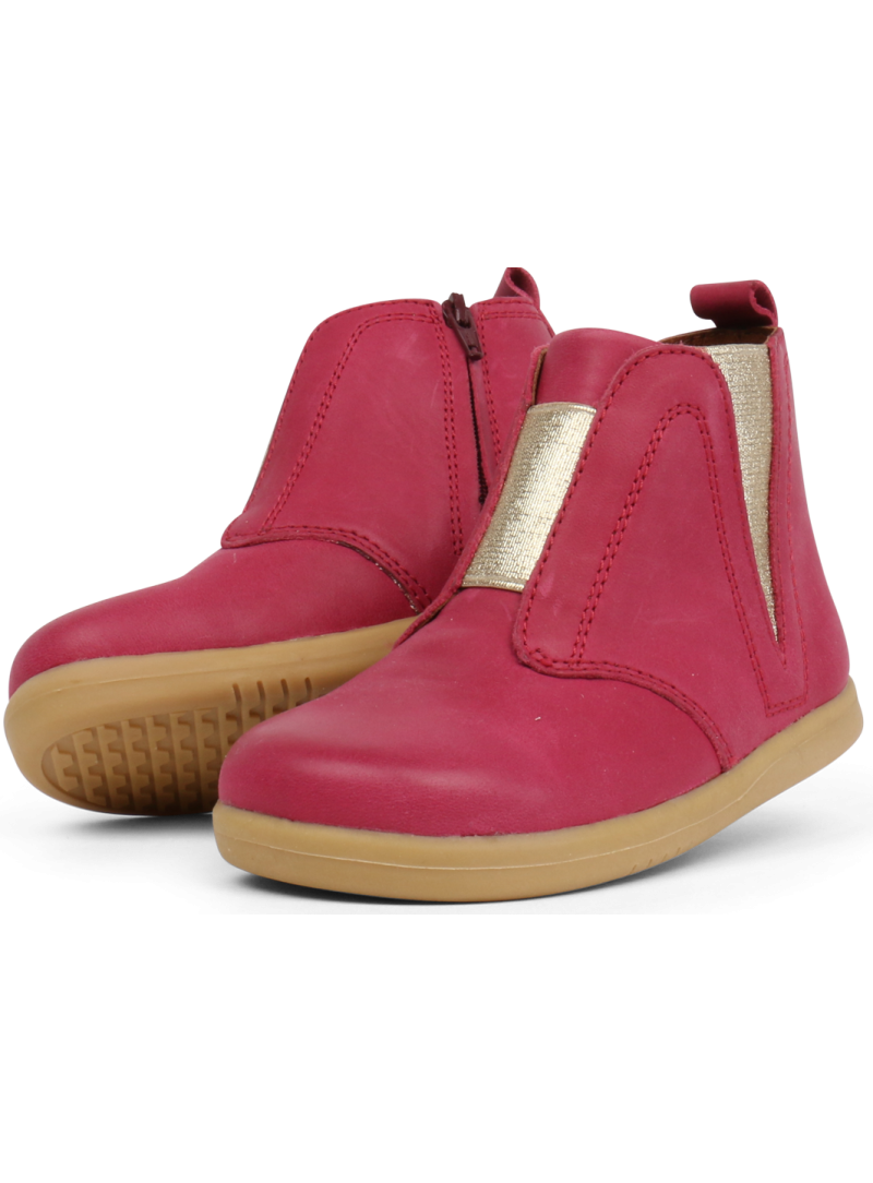 Różowe Botki BOBUX 632904 SIGNET BOOT DARK PINK