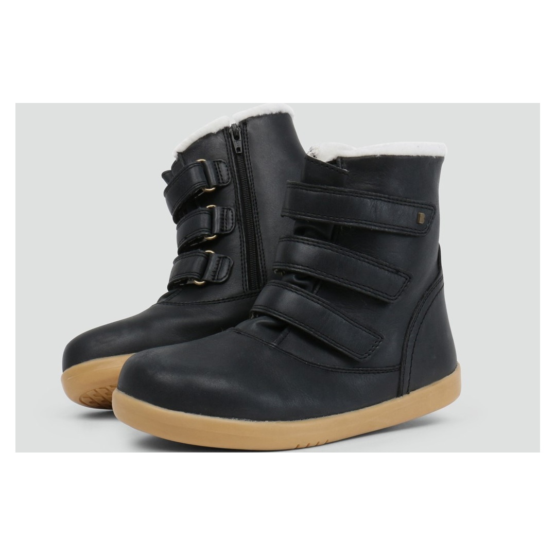 KOZACZKI BOBUX 832801 ASPEN BOOT BLACK WEŁNA MERYNOSA