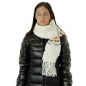 SZALIK O'NEILL AC ARCS SCARF POWDER WHITE