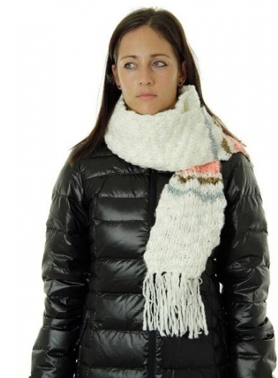 SZALIK O'NEILL AC ARCS SCARF POWDER WHITE