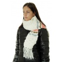 SZALIK O'NEILL AC ARCS SCARF POWDER WHITE