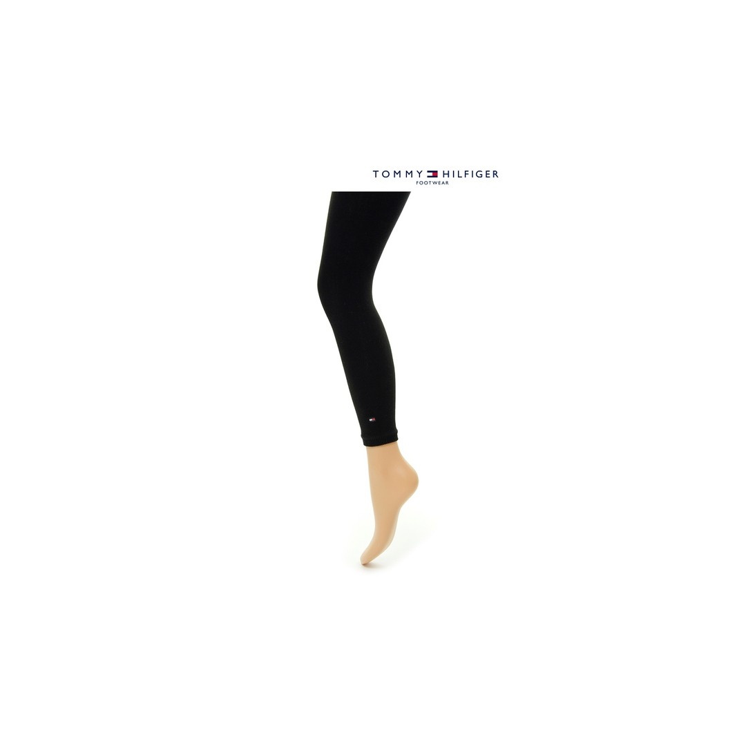 TOMMY HILFIGER Women Leggings Plain 1P Black