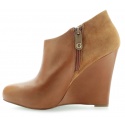 BOTKI GUESS DAWSYN SHOOTIE ANKLE BOOT COGNAC
