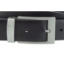 PASEK ECCO CLASSIC BELT PRONGUE BUCKLE BLACK COFFEE