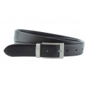 PASEK ECCO CLASSIC BELT PRONGUE BUCKLE BLACK COFFEE