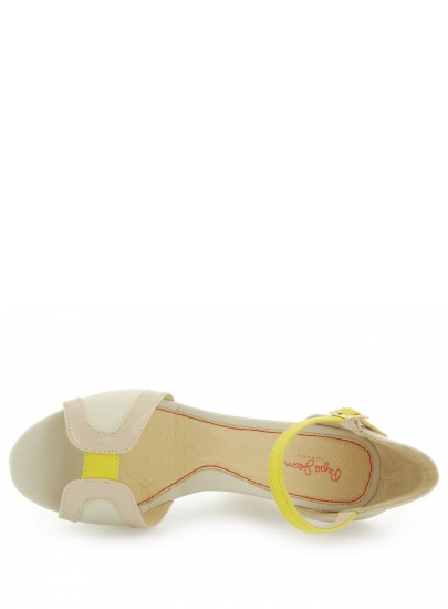 PEPE JEANS CORAL NUDE FABRIC-PU PATENT-NAPPA LTH