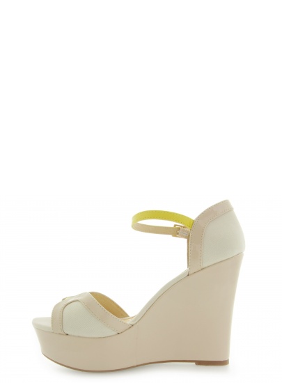 PEPE JEANS CORAL NUDE FABRIC-PU PATENT-NAPPA LTH