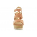 SANDAŁY GUESS BASET SANDALO SANDAL LEATHER CORAL