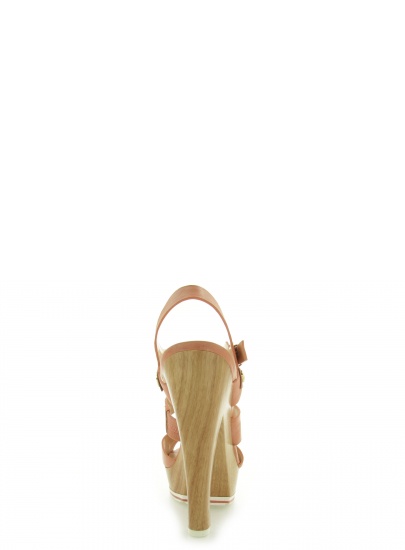 SANDAŁY GUESS BASET SANDALO SANDAL LEATHER CORAL