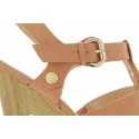 SANDAŁY GUESS BASET SANDALO SANDAL LEATHER CORAL