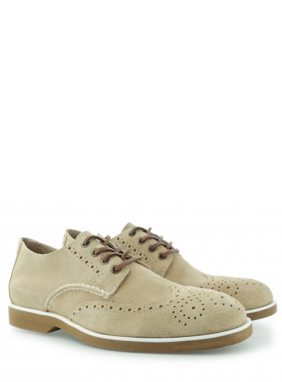 PÓŁBUTY SPERRY BOAT OXFORD WING TIP CEMENT SUEDE