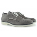 PÓŁBUTY SPERRY BOAT OXFORD WING TIP GREY SUEDE