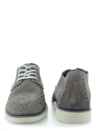 PÓŁBUTY SPERRY BOAT OXFORD WING TIP GREY SUEDE