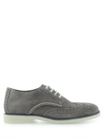 PÓŁBUTY SPERRY BOAT OXFORD WING TIP GREY SUEDE