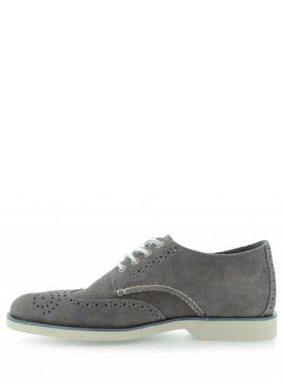PÓŁBUTY SPERRY BOAT OXFORD WING TIP GREY SUEDE