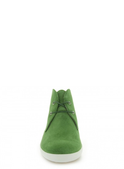 BOTKI HOGL 4212 CASUAL VELOUR LEDER GREEN