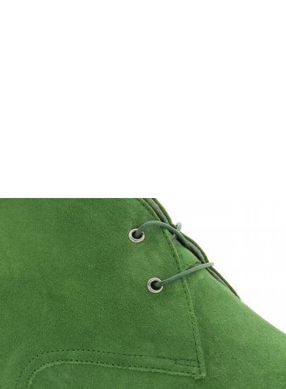 BOTKI HOGL 4212 CASUAL VELOUR LEDER GREEN