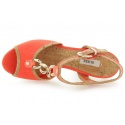 SANDAŁY GUESS PADERAN SANDALO SANDAL FABRI ORANGE