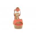 SANDAŁY GUESS PADERAN SANDALO SANDAL FABRI ORANGE