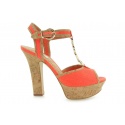 SANDAŁY GUESS PADERAN SANDALO SANDAL FABRI ORANGE