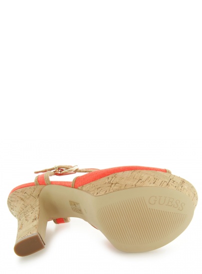 SANDAŁY GUESS PADERAN SANDALO SANDAL FABRI ORANGE