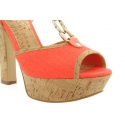 SANDAŁY GUESS PADERAN SANDALO SANDAL FABRI ORANGE