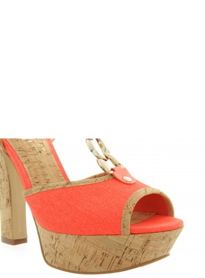 SANDAŁY GUESS PADERAN SANDALO SANDAL FABRI ORANGE