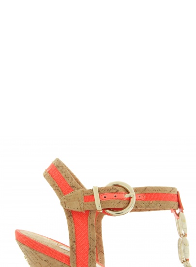 SANDAŁY GUESS PADERAN SANDALO SANDAL FABRI ORANGE